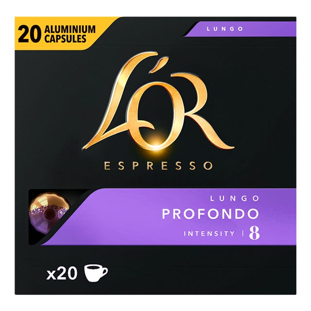 Lungo Profondo - 200 coffee capsules