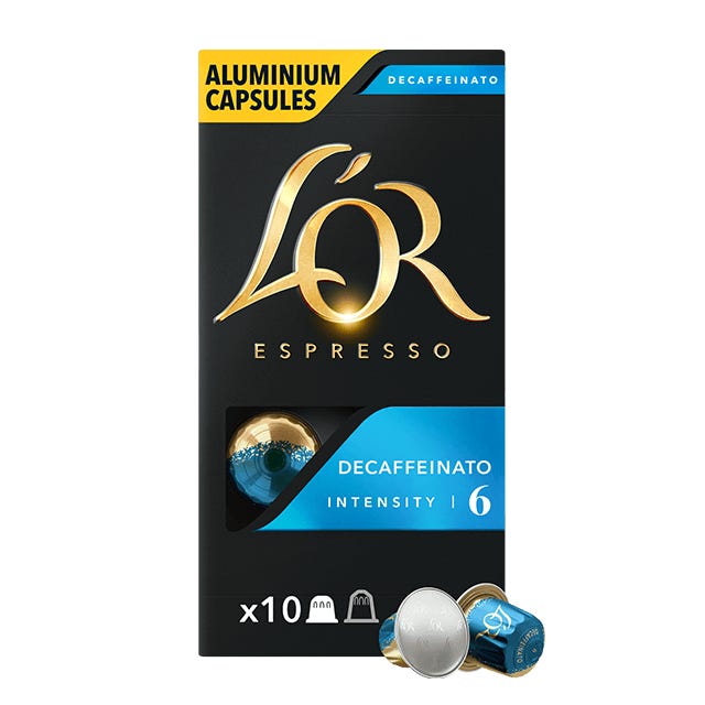 Capsules Espresso Decaffeinato
